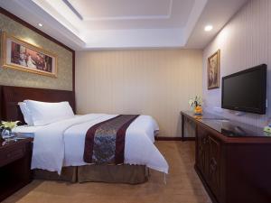 TV a/nebo společenská místnost v ubytování Vienna Hotel Shanwei Haifeng