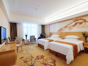 Μια τηλεόραση ή/και κέντρο ψυχαγωγίας στο Vienna Hotel Hunan Yongzhou Lengshuitan District Government Square