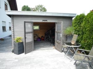 Patio nebo venkovní prostory v ubytování Ferienwohnung Kollmann