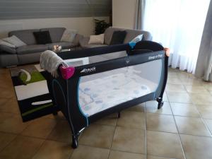 Postel nebo postele na pokoji v ubytování Ferienwohnung Kollmann