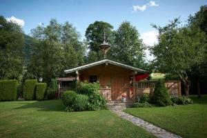 Zahrada ubytování Saukaserstub'n Apartments - Ferienwohnung Schützkogel