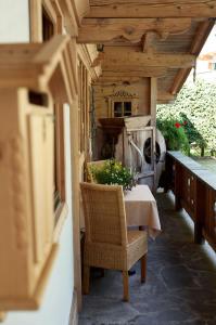 Posezení v ubytování Saukaserstub'n Apartments - Ferienwohnung Schützkogel