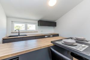 Kuchyň nebo kuchyňský kout v ubytování Apartment Sea Dream, Polje - Krk