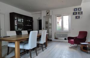 Posezení v ubytování B&B Rosa Blu
