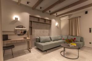 Χώρος καθιστικού στο Quinta Essentia Suites