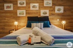 Postel nebo postele na pokoji v ubytování T2 - Riverside - 4 étoiles - 66m2 - Saint-Denis