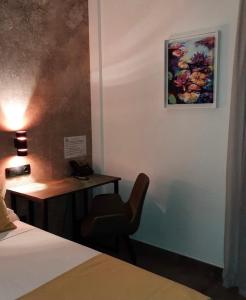 Ein Bett oder Betten in einem Zimmer der Unterkunft HOTEL Boutique ÁNGEL