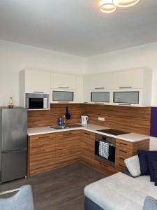 A kitchen or kitchenette at Kathis Juwel