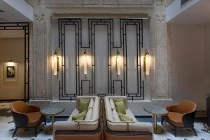 Coin salon dans l'établissement Mest Hotel Istanbul Sirkeci