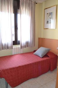 Postel nebo postele na pokoji v ubytování Hostal Bartis