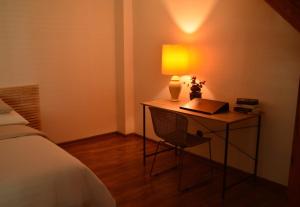 Postel nebo postele na pokoji v ubytování Apartamenty no3