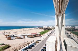 En generel havudsigt eller havudsigten taget fra lejligheden