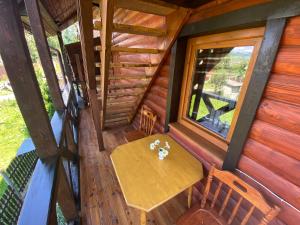 Balkon lub taras w obiekcie Pid Playem