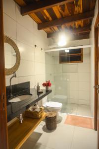 Bathroom sa Reserva Barra Grande