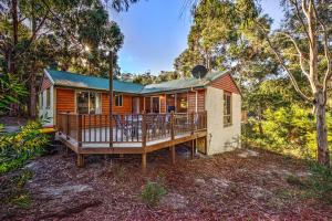 Zahrada ubytování Freycinet Hideaway
