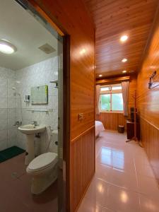 A bathroom at Tianyi Homestay