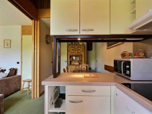 Cuisine ou kitchenette dans l'établissement Appartement Belle Plagne, 4 pièces, 8 personnes - FR-1-455-2