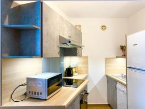 Cuisine ou kitchenette dans l'établissement Appartement Villard-de-Lans, 3 pièces, 7 personnes - FR-1-515-6