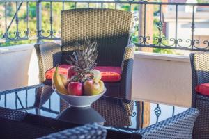 Posezení v ubytování Village holiday apartman with heated pool Maslina