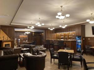 Lounge nebo bar v ubytování Parkhotel Brno