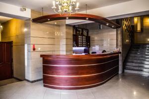 Vstupní hala nebo recepce v ubytování Hotel Groman + 28 fotografií