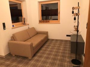 Posezení v ubytování Ferienwohnung Waldglück