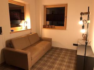 Posezení v ubytování Ferienwohnung Waldglück
