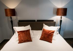 Posteľ alebo postele v izbe v ubytovaní Scheldeoever