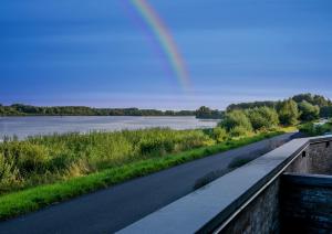 Natuurlandschap vlak bij het appartement