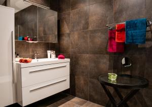 Een badkamer bij Scheldeoever