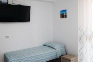 Televízia a/alebo spoločenská miestnosť v ubytovaní B&B Torre Nave