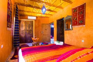 Ein Bett oder Betten in einem Zimmer der Unterkunft Kasbah Imlil