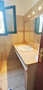 Koupelna v ubytování Villa Rodia 4 guests