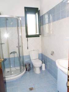 Koupelna v ubytování Villa Rodia 4 guests
