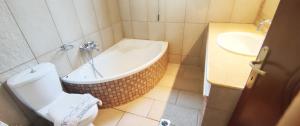 Koupelna v ubytování Villa Rodia 4 guests