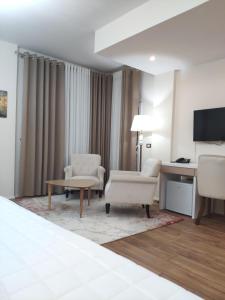 TV o dispositivi per l'intrattenimento presso Hotel TREVA