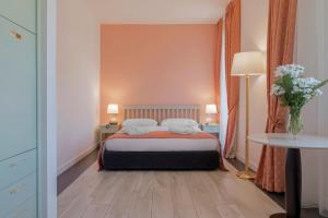 Ένα ή περισσότερα κρεβάτια σε δωμάτιο στο Hotel Lido Seegarten