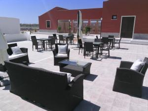 A seating area at L'Isola del Sale
