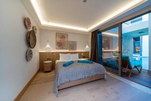 Кровать или кровати в номере Liberty Fabay - Ultra All Inclusive