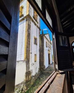 a view from a window of a building at Casa Igarassu in Igarassu