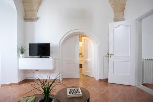 A television and/or entertainment centre at Giulia's House
