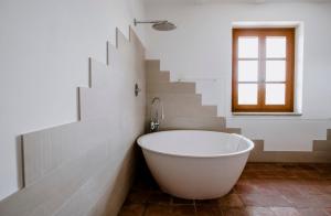 A bathroom at Hillside In
