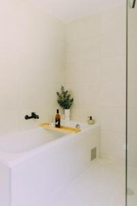 A bathroom at Bacherlhaus