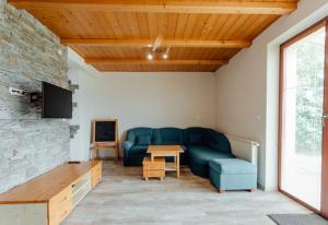 A seating area at Chaty Panoráma