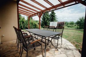 A patio or other outdoor area at Chaty Panoráma