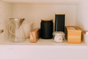 Coffee and tea making facilities at Bacherlhaus