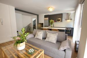 A kitchen or kitchenette at CUENCALOFT EN SANTA TERESA