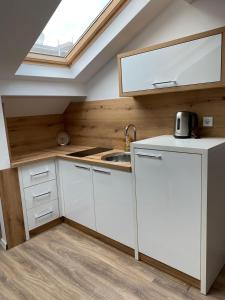 Kuchyň nebo kuchyňský kout v ubytování Pristina Select Apartments + 56 fotografií