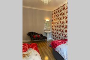 Voodi või voodid majutusasutuse Glenmount Castleblayney toas