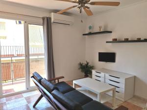 TV a/nebo společenská místnost v ubytování Casa Maria